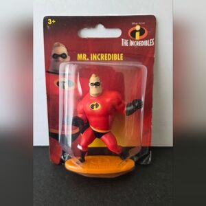 The Incredibles Mr. Incredible 2.5" Figure Mattel Disney Pixar Cake Topper Toy
